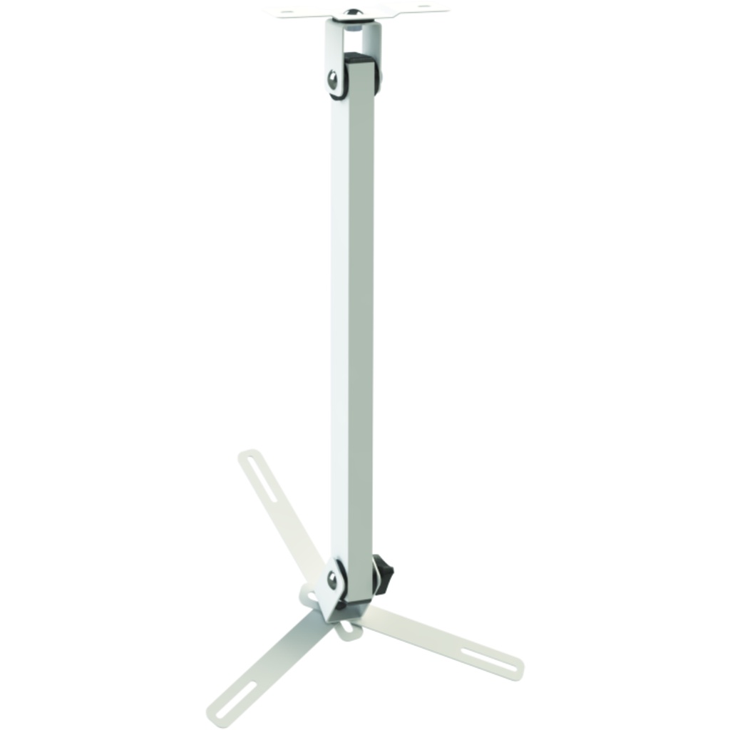 SUPORTE PROJETOR DATASHOW TETO BRAÇO 40 CM BRANCO