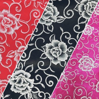 Tecido Organza Estampada 100% Poliéster (1m x 1,50m) em Oferta na Shopee