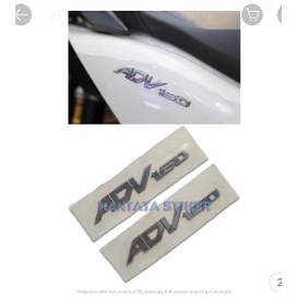 Decalques Adesivos Emblema 3D Decalque Elevado Tanque Roda Aplique Se Encaixa Para HONDA ADV160 adv 160
