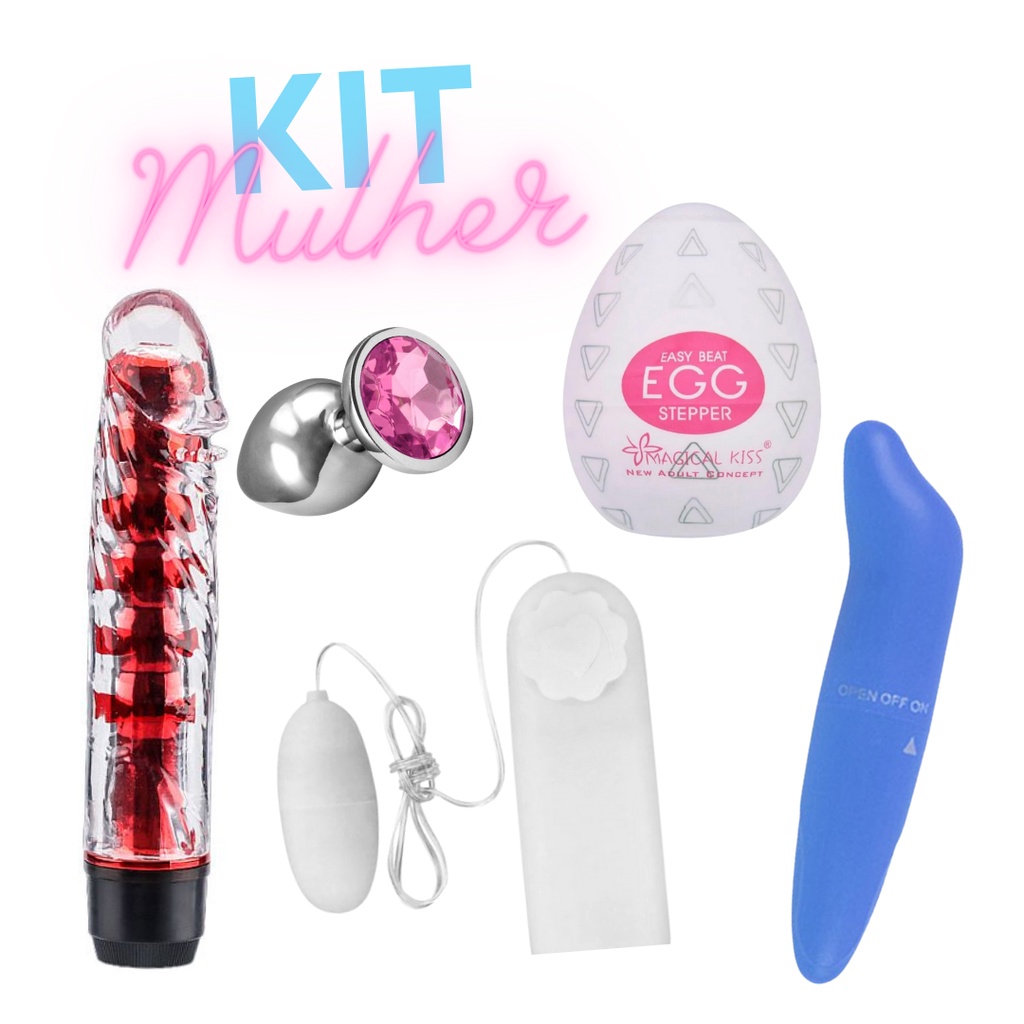 Kit Mulher Egg Golfinho Plug Vibrador Bullet Shopee Brasil 5810