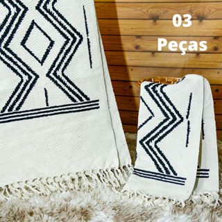 Kit Passadeira de Cozinha com 02 ou 03 Peças Inca cru