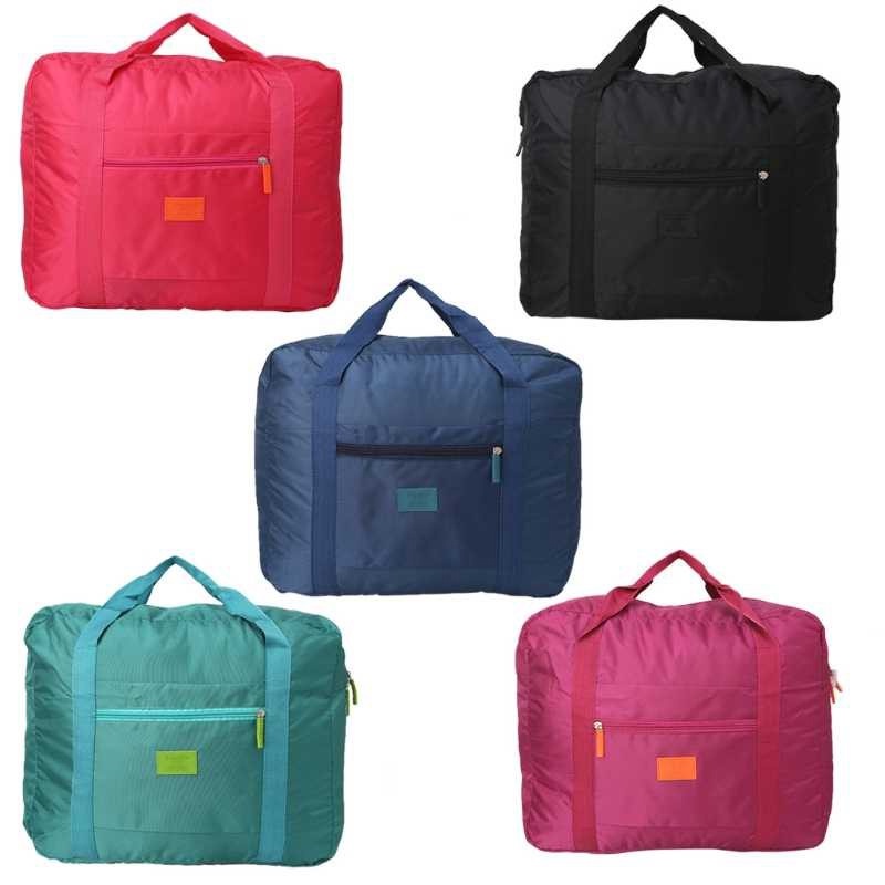 Bolsa Dobrável De Viagem Travel Bag Prende Na Mala em Oferta na Shopee