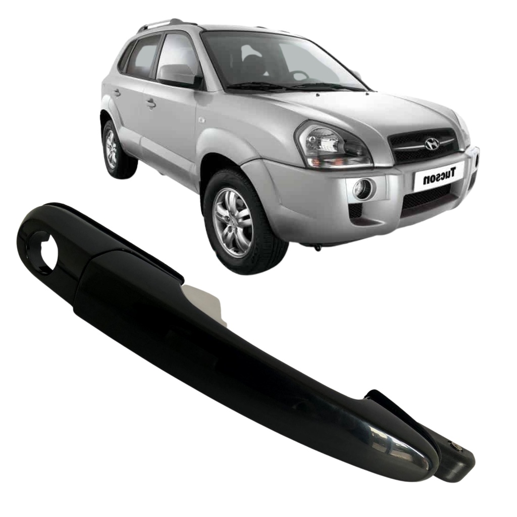 Maçaneta externa dianteira direita Tucson 2005 A 2015 c/furo em Oferta na Shopee