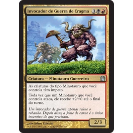 Invocador de Guerra de Cragma (Minotauro / Guerreiro) - Magic The Gathering
