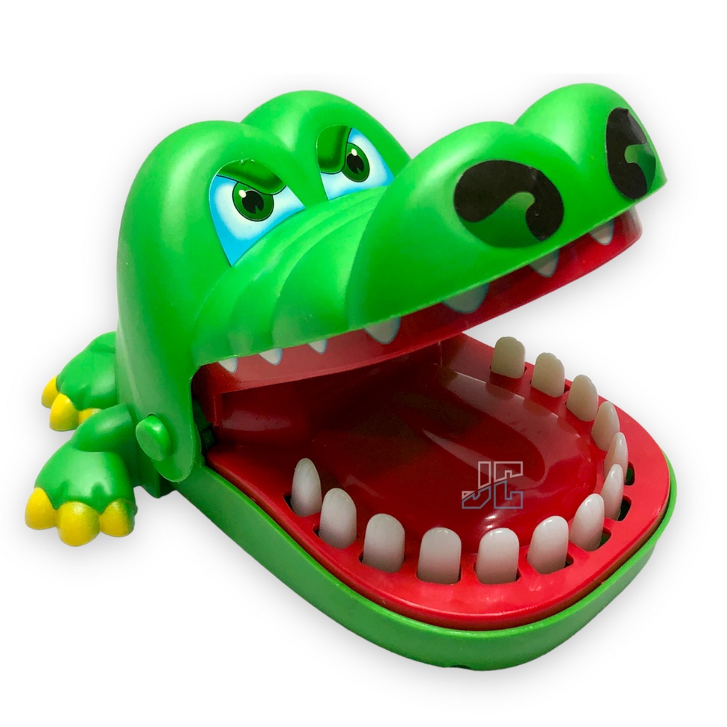Brinquedo Jacaré Dentista Morde dedos desafio Original | Shopee Brasil