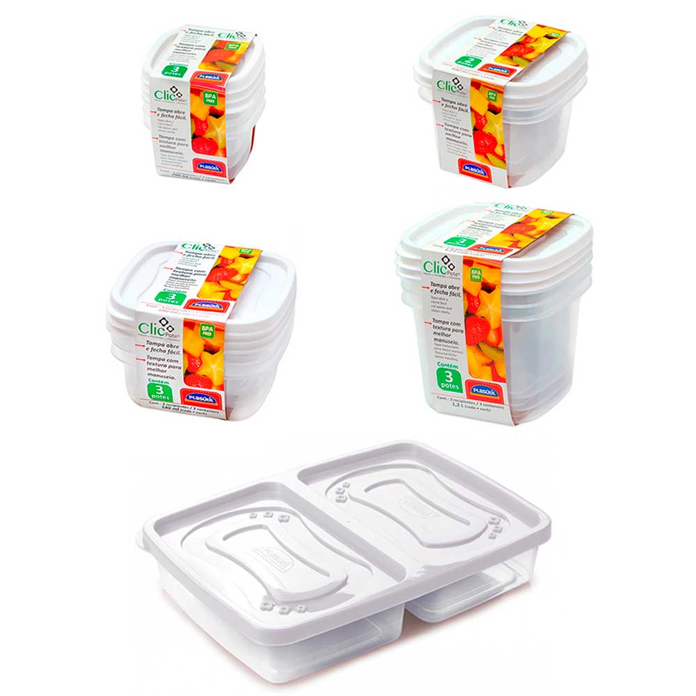 12 potes com tampa geladeira microondas freezer alimentos mantimentos comida fitness frutas lanches marmita vasilha porta frios tapoer tapauer tapuer