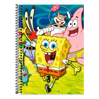 Caderno Escolar Bob 1 Matéria 96Fls