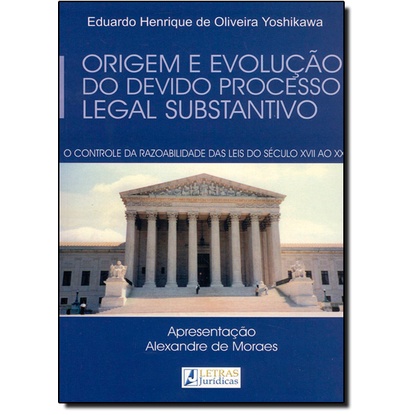 ORIGEM E EVOLUCAO DO DEVIDO PROCESSO LEGAL SUBSTANTIVO