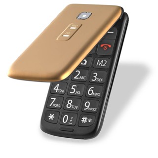 Celular Flip Vita Dual Chip MP3 Dourado Multilaser - P9043