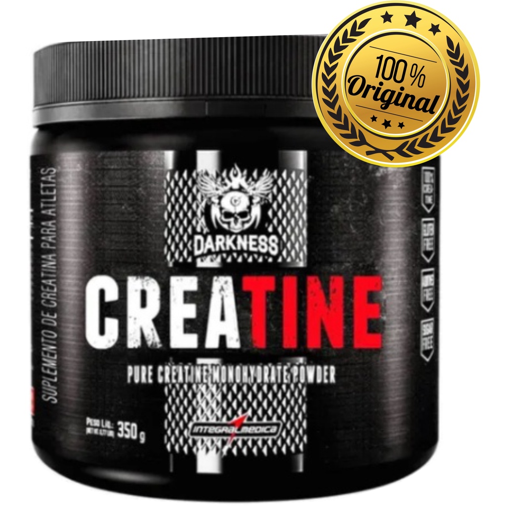 Creatina Creatine Darkness Pure Creatine Monohydrate Powder Integralmédica 350g Shopee 6072