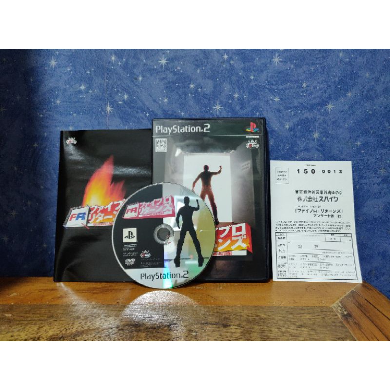 Jogo - Fire Pro Wrestling Returns - Playstation 2 PS2
