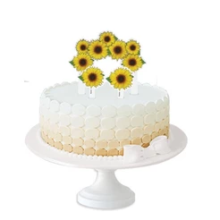Topper para Bolo Festa Girassol - Festcolor - Rizzo Festas