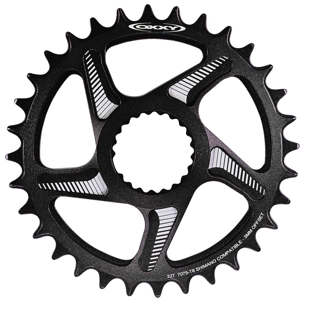 Coroa Oxxy Narrow Wide Offset 3mm Shimano M7100 M8100 M9100