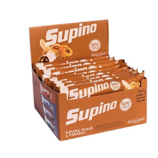 Barra de Fruta Supino Zero Banana, Nozes e Damasco 16 un - Banana Brasil - 60987
