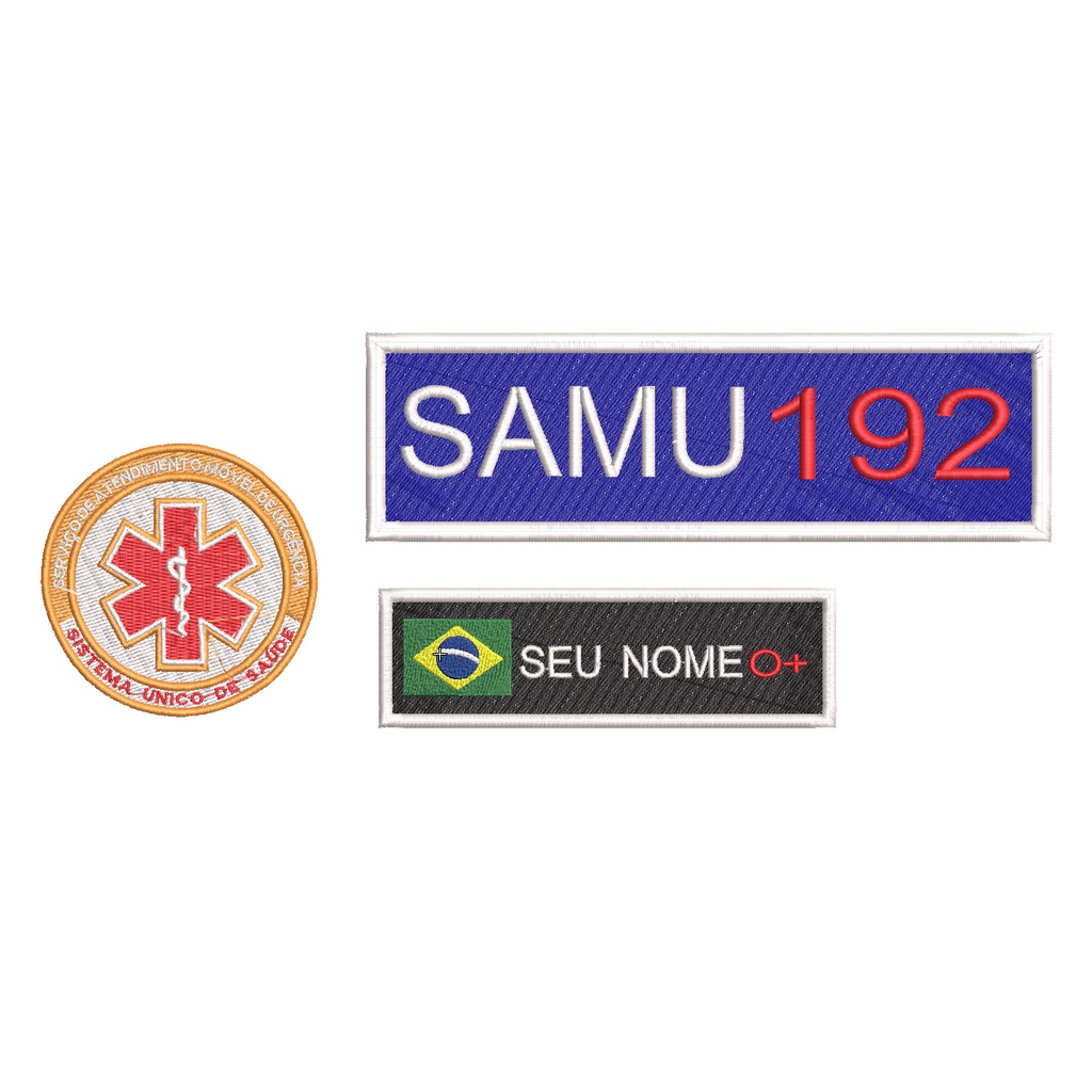 Patch Bordado Samu 3