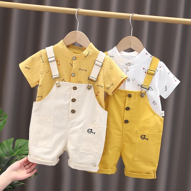 Novo Roupa De Verão Para Bebês Meninos Roupas Crianças Camiseta De Moda Meninas 2Pcs/Conjunto De Casual Fato De Treino Infantil