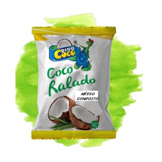 Coco Ralado Médio Composto 1kg - Dinococo em Oferta na Shopee