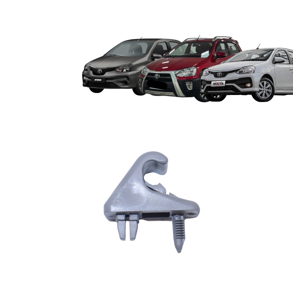 Suporte Presilha Quebra Sol Etios Cross 2013/2018 Etios Hatch Etios Sed