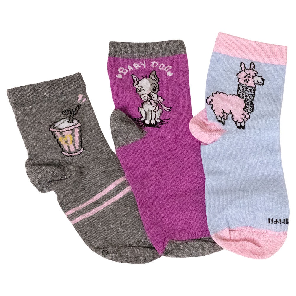 Kit Com 03 Pares De Meias Infantil Trifil - 5028