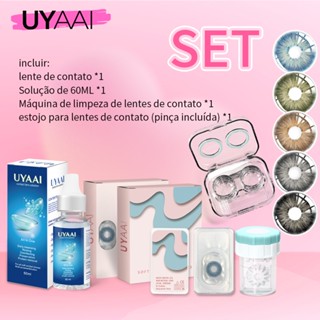 [Lentes De Contato Macias Com Solução E Kit De Viagem | UYAAI Melhor Vendedor Série Pattaya