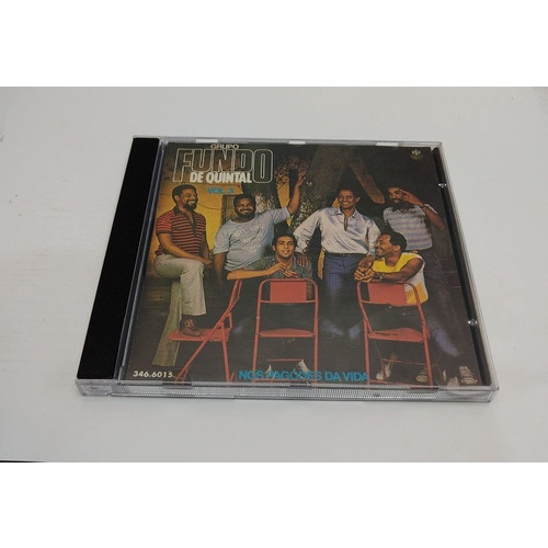 Cd Fundo De Quintal - Vol 3 Nos Pagodes Da Vida