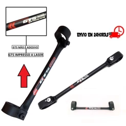Barra Travessa Barrinha De Guidão Gts Moto Bike (preto) Modelo Gts / Medida: 230mm