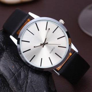 Relógio Masculino Venda A Quente Simples Couro Correia Casual Quartzo
