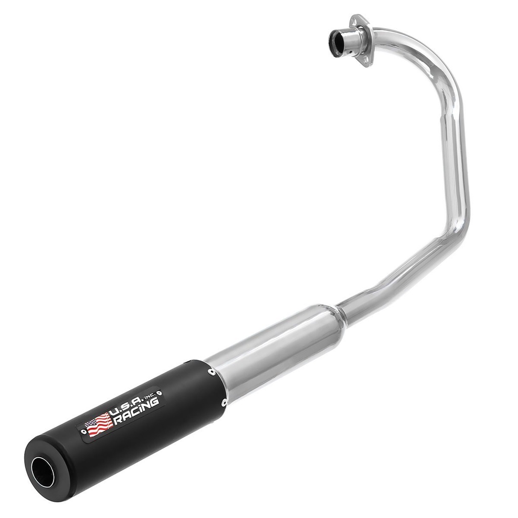 Escapamento Escape Moto Pro Tork U.S.A. Racing Titan 150 Sport 2005 2006 2007 2008