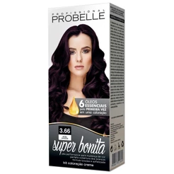 Coloração Super Bonita 50g 3.66 - Acaju Púpura Probelle probelle
