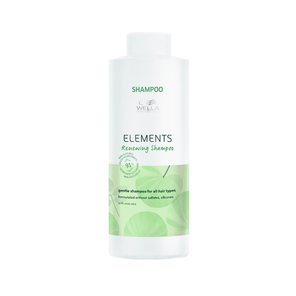 Wella professionals elements renewing shampoo 1000ml em Oferta na Shopee