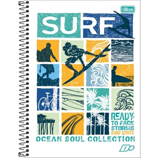 Caderno Espiral Capa Dura 01 Mat. D+ Masc. 96fls Tilibra