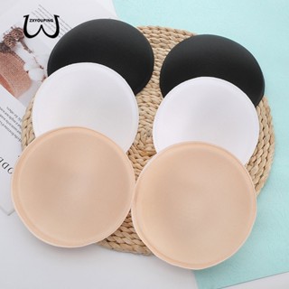 ZXYOUPING 10 Pares Espuma De Esponja Push Up Pastilhas De Soutien Redondas Confortáveis , Peito Removíveis Para Biquínis Femininos , Tops , Esportivo , Swimsuit , Bra Busto De Acolchoamento Enhancer , Breast