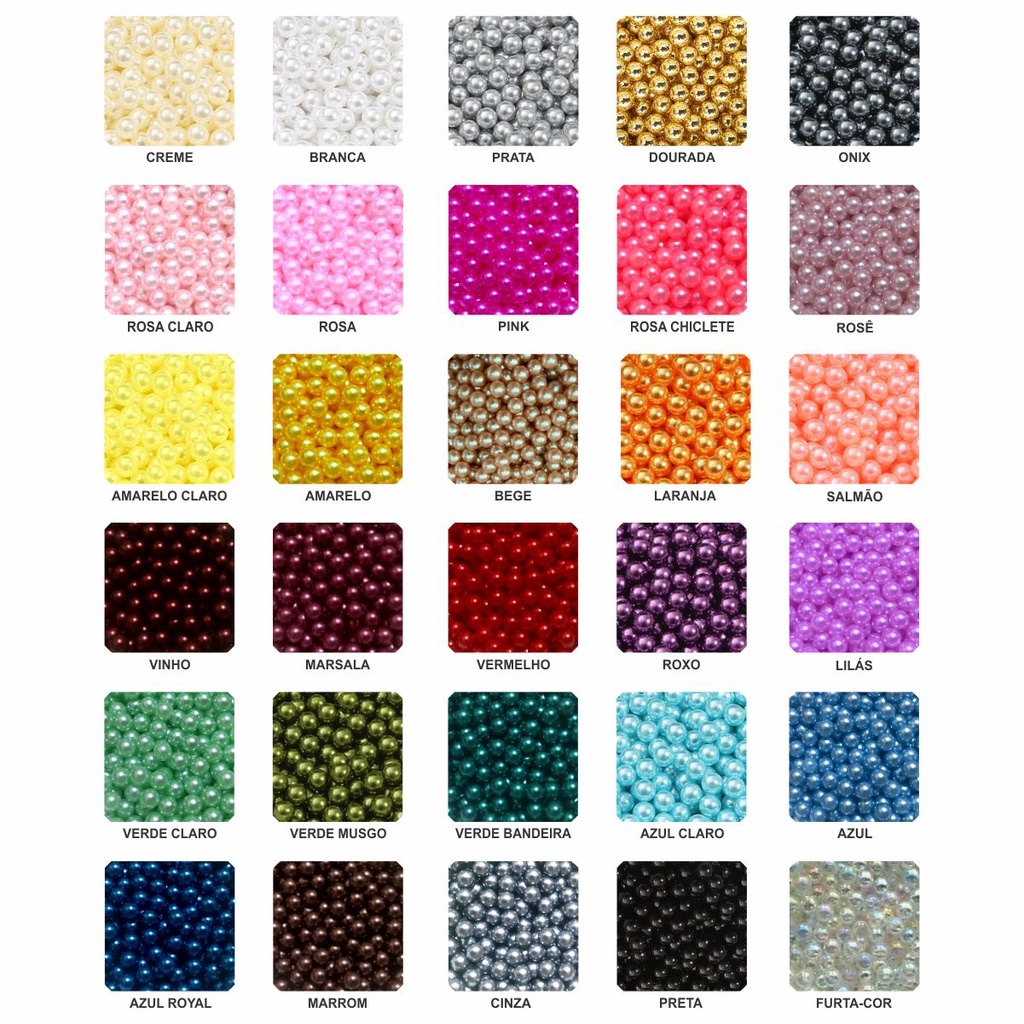 Pérola Sem Furo 6mm Pérola Abs Pérola Inteira 200 Unidades Perola para Maquina de Aplicar Perolas em Oferta na Shopee