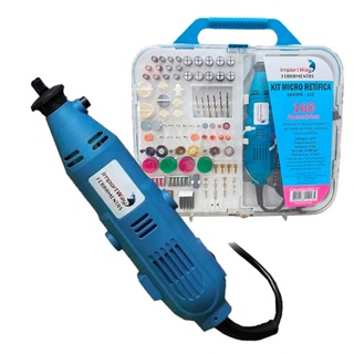 Retifica Micro com Kit 160 Pc IWKMR IMPORTWAY 110V em Oferta na Shopee
