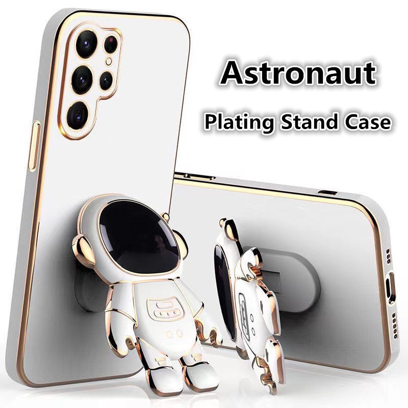 Para Samsung Galaxy A50 A30S A53 A33 A73 A14 F13 M13 M53 M33 Capa Macia À Prova De Choque TPU ultra Fino De Astronauta