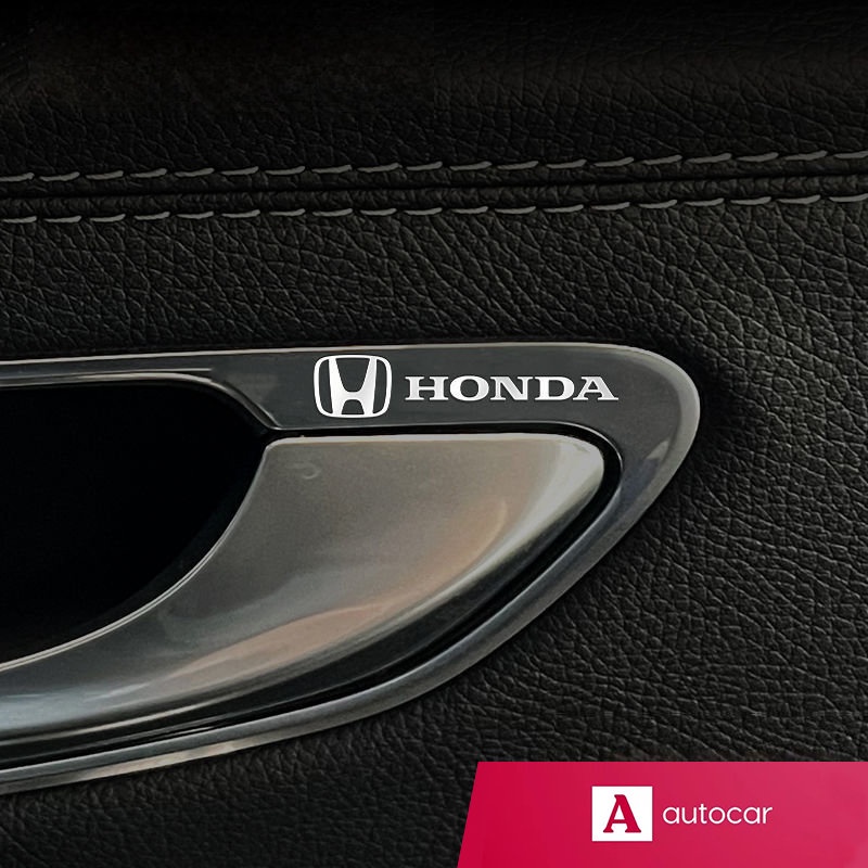 [Atacado] Para O Logotipo Honda 3D Etiquetas Decorativas De Metal Prateadas Adesivos Decorativos Civic Accord Fit City Odyssey Pilot Legend Accessories