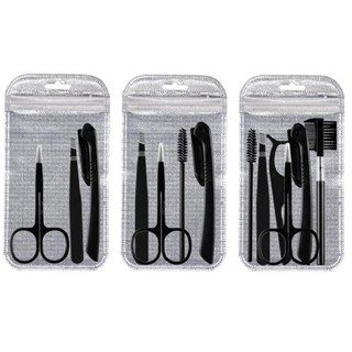 Conjunto De Pinças De 3/4/6 pcs/Tesoura Para Sobrancelhas/Kit De Maquiagem