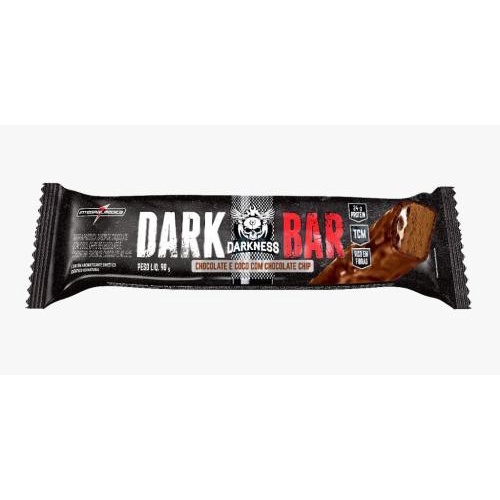 Barra de Proteína Whey Bar Darknees Sabor Chocolate ao Leite 90g Unidade - Integralmédica