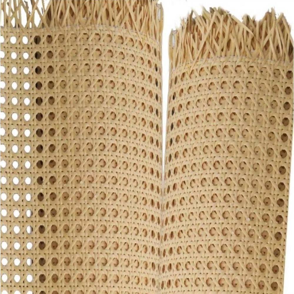 Tela Sextavada Palhinha Indiana 52 X 100 Cm Celulose Natural