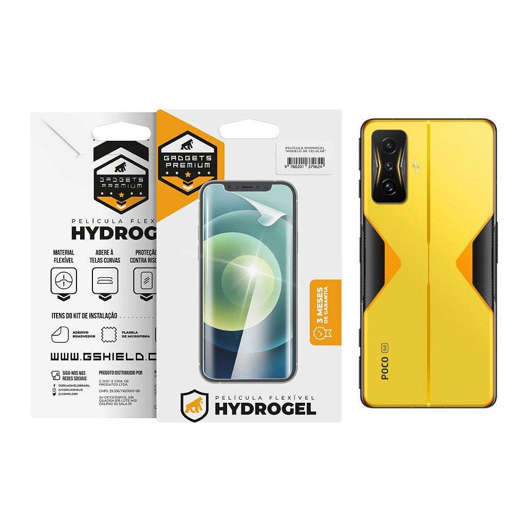 Película para Xiaomi Poco F4 GT - Traseira Hydrogel HD- Gshield em Oferta na Shopee