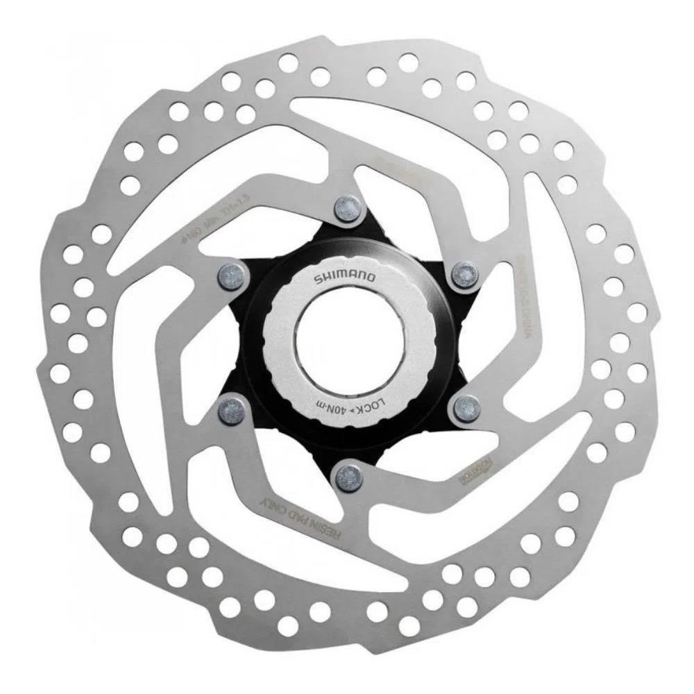 Disco Rotor SM-RT10 Center Lock 160mm com Porca