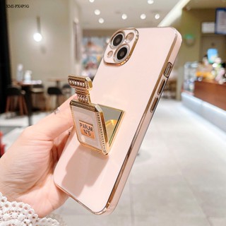 Xiaomi Poco M5 X5 X5 X4 F4 GT Pro 5G Para Capinha De Celular Mirror Perfume Folding Bracket