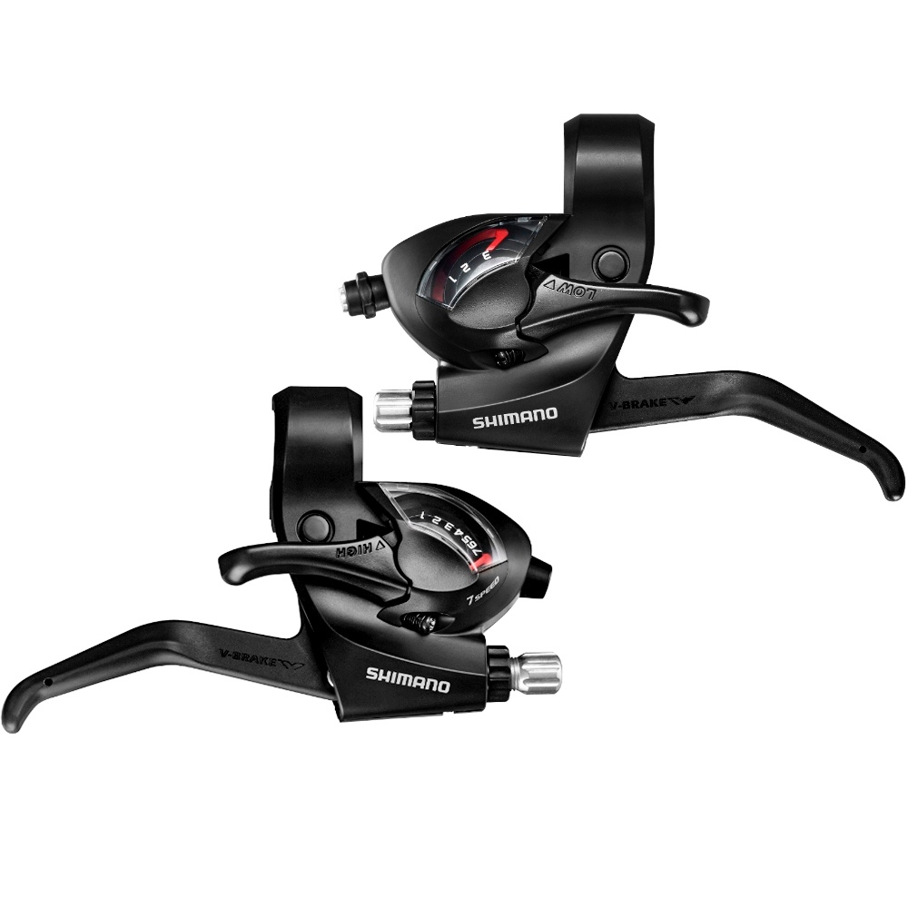 Trocador Shimano Rapid fire  EF41 3x7 com Maçaneta