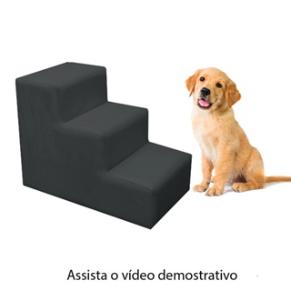 Escada Pet para Cachorro Várias Cores - KF Móveis em Oferta na Shopee