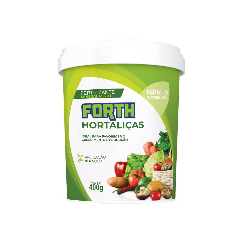 Adubo Fertilizante Forth Hortaliças - 400g em Oferta na Shopee