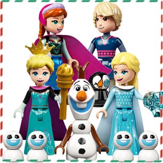 【 Toy World 】 Block Brinquedos Para Crianças Minifiguras De Robô nano De Montagem Infantil Congelados