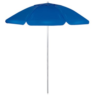 Guarda Sol Grande Para Praia E Piscina Estampa Azul 2 Metros Revestido Proteção Solar - Mor