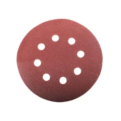 Kit 10 Un. Disco De Lixa Velcro Pluma 125mm Tssaper para esmerilhadeira lixadeira politriz