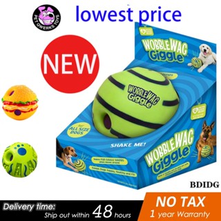 Wobble Wag Giggle Glow Ball Interativo Cachorro Brinquedo Divertido Som De Quando Rolos Ou Shaken Pets Sabem Melhor Como Vendido