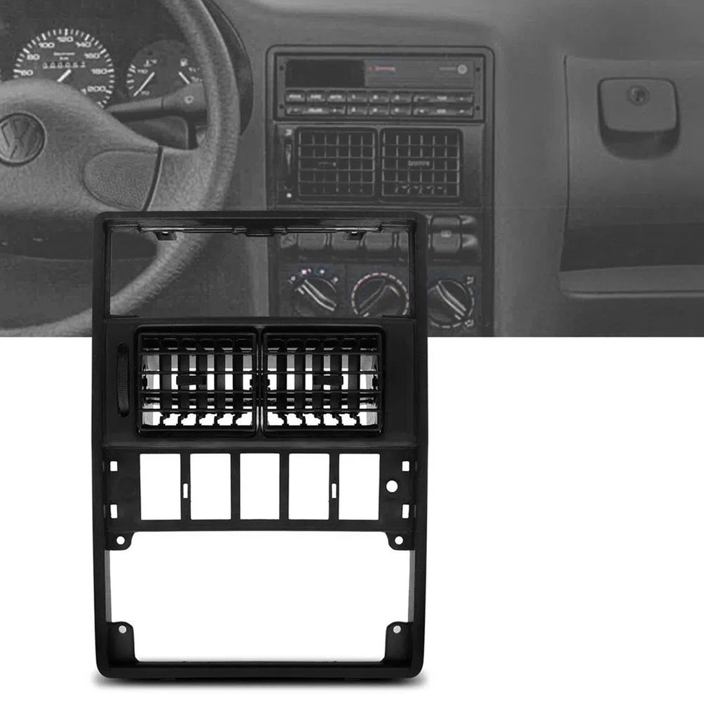 Moldura Central Painel com Difusor Ar Gol G2 Bola 1995 a 1999